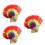 3Pz Cockscomb Cosplay Riutilizzabili 7