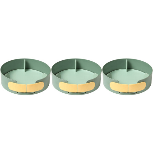 3Pz Organizer Chiaro, Portaspezie Rotante Multiuso 2