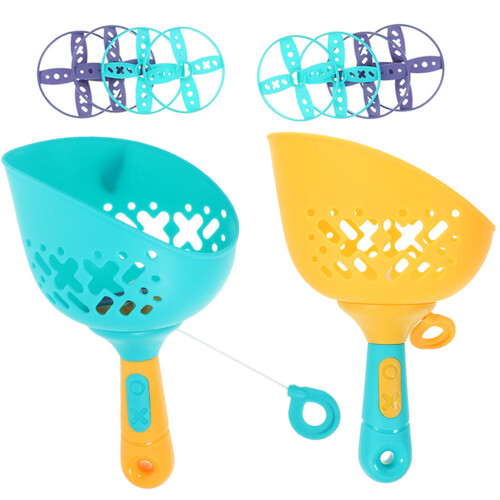 4Set Kit Gioco Disco Esterno Lanciatore Per Bambini 2