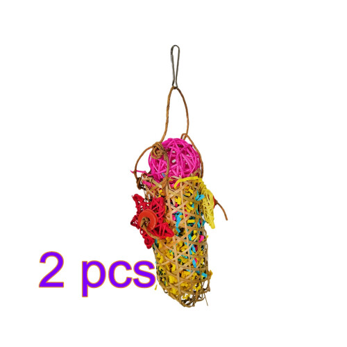 Pappagallo Uccelli Materiale Naturale Multi