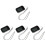 4Pz Pedometer Nero Portatile Con Clip E Display Facile Per Camminata 2