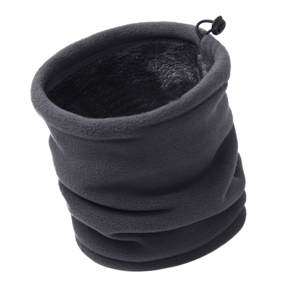 3Pz Sciarpe Outdoor Grigie Invernali Morbide Scaldacollo Uomo