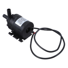 2Pz Pompa Acqua Silenziosa Brushless Nero 12V Per Doccia Casa