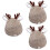 3Pz Lana Cappello Caldo Khaki Pratico 5