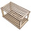 5Pz Porta in Legno Beige Multiuso Per Pennarelli E 2