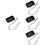 4Pz Pedometer Nero Portatile Con Clip E Display Facile Per Camminata 6