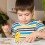 6Pz Little Car Pull-Back in ABS Celeste Gioco Educativo Bambini 3
