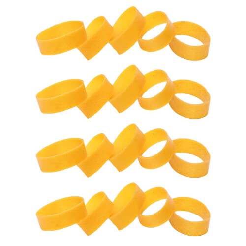 2Set Cerchi Elastici in Gomma Uso Brillanti 1