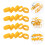 2Set Cerchi Elastici in Gomma Uso Brillanti 8