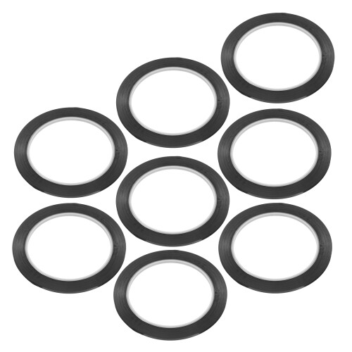 32Pz Nastro Autoaderente Nero Per Marcatura E Disegno Artistico 1