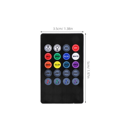 2Pz Controller Musicale A Infrarossi LED Con Effetti Ritmo E 1