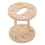 3Pz Porta Spazzolini Bamboo Khaki Multi Per Bagno 1