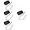4Pz Pedometer Nero Portatile Con Clip E Display Facile Per Camminata 7