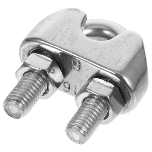 3Pz Per Cavi in Inox, Clip Versatili Argento 2