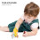 6Pz Little Car Pull-Back in ABS Celeste Gioco Educativo Bambini 4