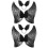 2Set in Ferro E Piuma Kit Costume Per Performance 7
