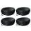 8Pz Coperture Pneumatici Nero Oxford Resistente Protezione Per Auto 1