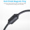 3Pz Adattatore USB Stereo Nero Plug and Play Per Audio Esterno 11