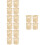 16Pz Vasi in Intrecciato Beige Per Supporti Piante 9