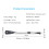 3Pz Adattatore USB Stereo Nero Plug and Play Per Audio Esterno 2