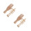 4Pz Modellini Artistici in Legno Beige Con E Regolabile 10