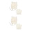 2Set Cappello E Bianco Lana Calda Per Foto 8