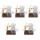 5Set Miniature Cucina Casa Bambole Porta E Legno 5