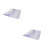 2Pz Cuscino Picnic Impermeabile Argento Materiale Xpe Per Esterni 5