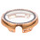2Pz Schermo Smartwatch Rosa Oro Con Strass, Cover Antigraffio 2