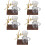 5Set Miniature Cucina Casa Bambole Porta E Legno 8