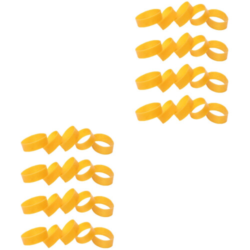 2Set Cerchi Elastici in Gomma Uso Brillanti 2