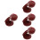 8St Donkerrode Percussie Castanetten Kids Speelgoed 7