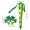 2Set Maschere E Code Dinosauro in Feltro Per Bambini Festa E Cosplay 9