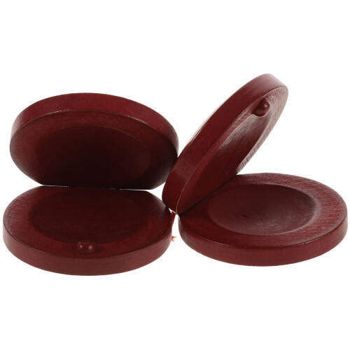 8St Donkerrode Percussie Castanetten Kids Speelgoed 1