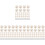 200Pz Perlati Per E Costumi DIY Beige 4