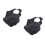 2Pz Maschera Occhi Portatile Per Animali Nera Multiuso in Nylon 3