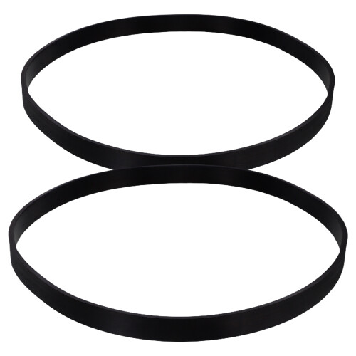8Pz Anello Gomma Per A Nastro Nero Taglio E Resistente 2