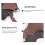 Spallacci Costume PU Marrone Per Uomo Moda Cosplay 8
