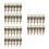 36Conjuntos Cadeados Mini Metal Marrom Claro Para Com Chave 4