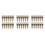 36Conjuntos Cadeados Mini Metal Marrom Claro Para Com Chave 5
