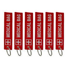 Omkeerbaar geborduurd sleutelhangeronderdeel Apparatuurlabel-6