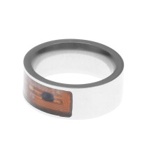 2Szt Smart Ring NFC Męski Do Noszenia, Wielokolorowy, Bez Ładowania