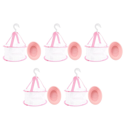 5Conjuntos Rede De Secagem Silicone Para Pincéis E 1