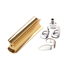 3Conjuntos Slides Metálicos Dourados Resistentes Para Guitarras