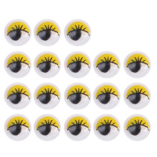 200Szt Żółte Do Zabawek I DIY, Ruchome Googly Eyes Dzieci