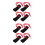 8Pièces Attaches Multi Couleurs Nylon Métal Pour Ski Glisse 8
