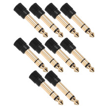 10Szt Adapter Słuchawkowy Do Mikrofonu Audio Kabel Miedziany Kolorowy