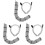 3Conjuntos Conjunto Cosplay Lemuroid E Cauda 4
