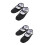 2Pares De Balé Pretos Leves Para E Folk 7