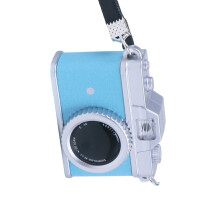 Miniatuur camera sleutelhanger gloeiend geluidseffect Vintage-l